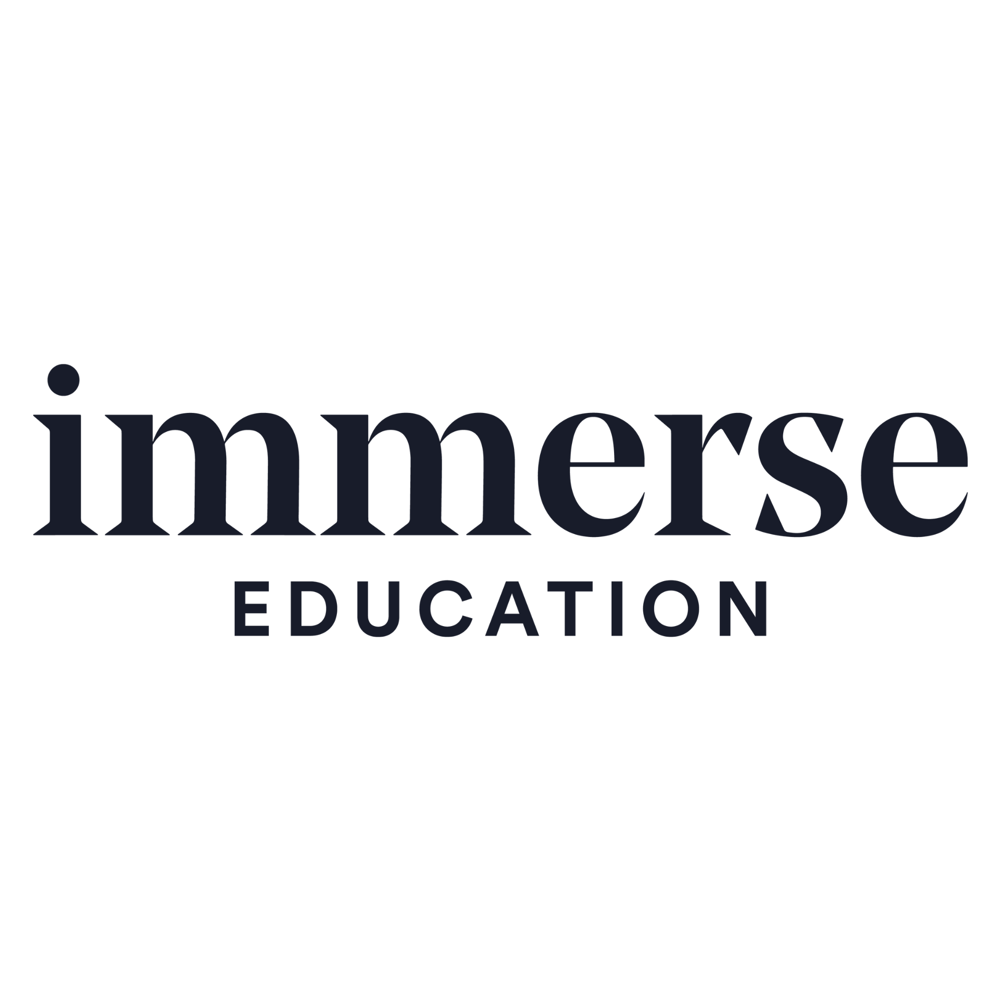 Company logo image - Immerse Education