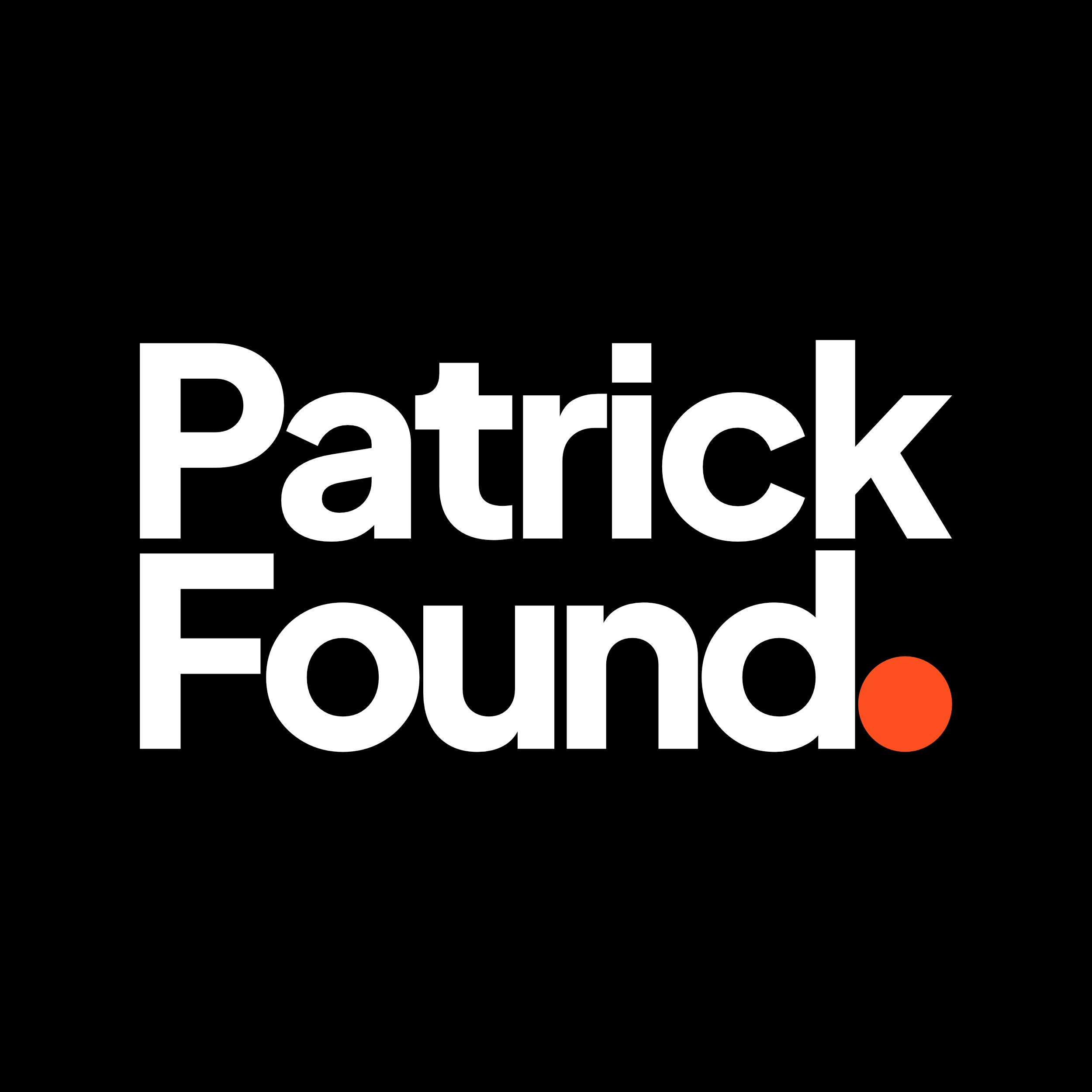 Company logo image - PatrickFound.
