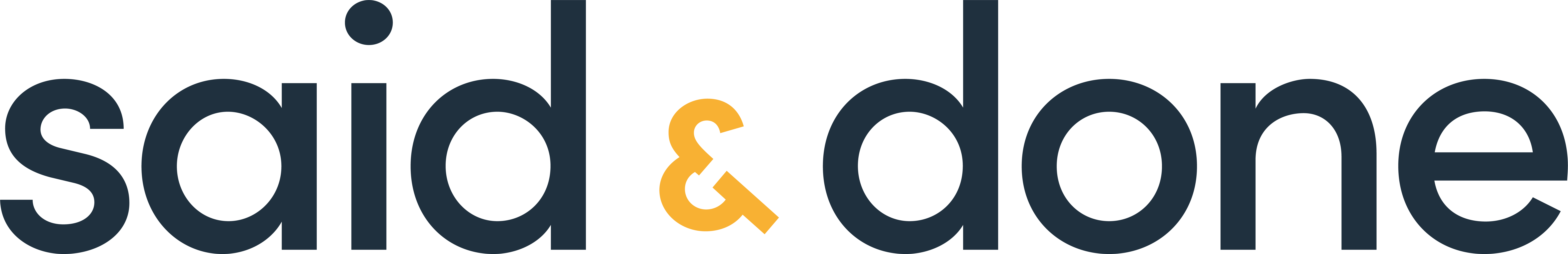 Company logo image - said & done